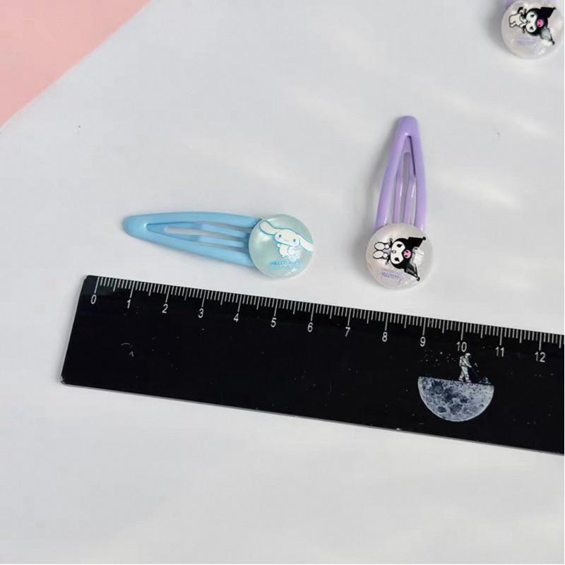 【台灣現貨🎁J&E比選物店】 正版 三麗鷗 髮夾 圓珠 bb夾 女童 糖果色 掰掰夾 圓珠髮夾 一卡3入-細節圖8