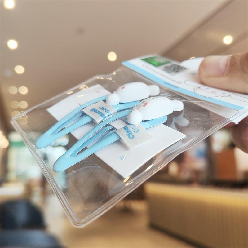 【台灣現貨🎁J&E比選物店】 正版 三麗鷗 立體圖案 兒童 女寶 髮夾 可愛 美樂蒂 酷洛米 瀏海夾BB夾 頭飾-細節圖4