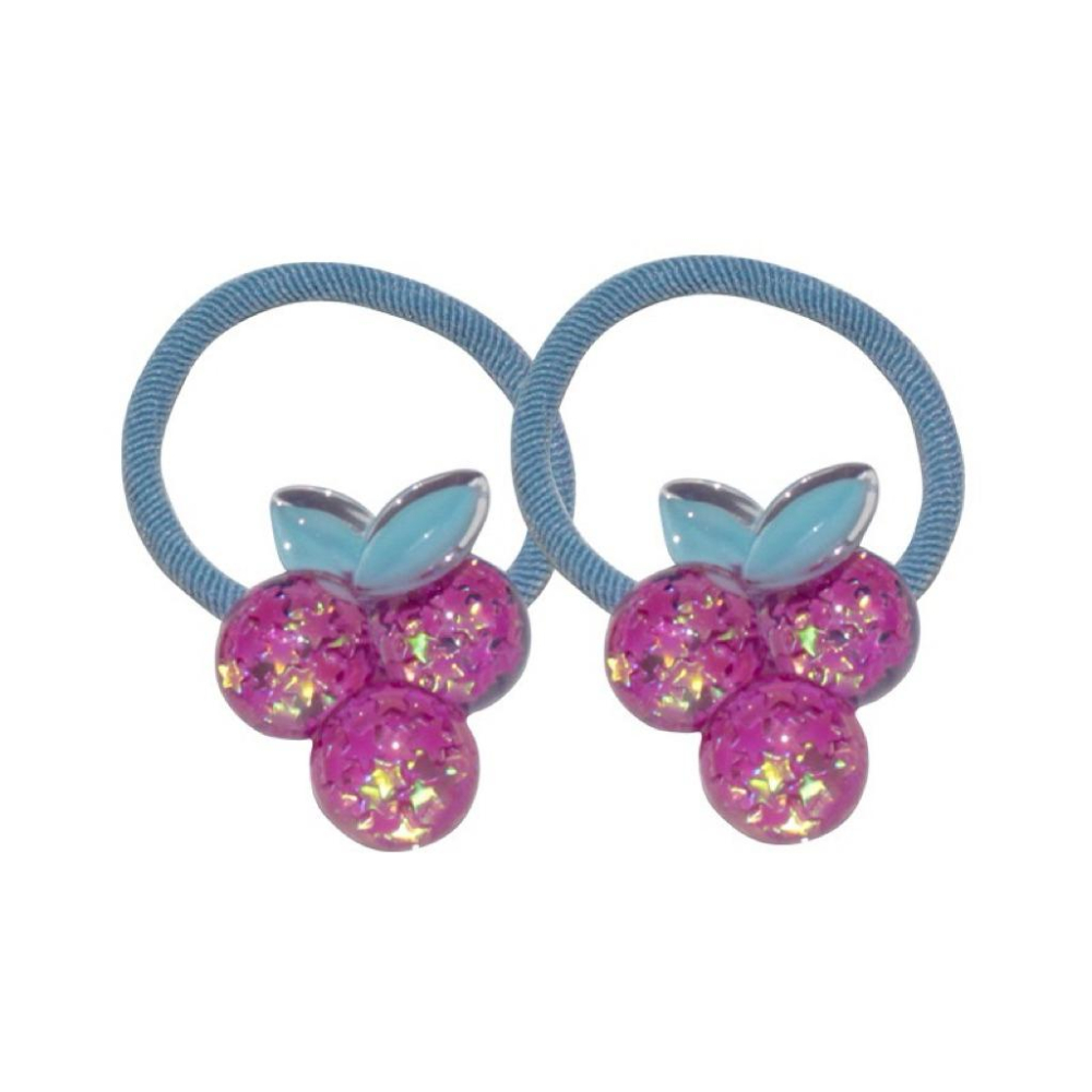 【台灣現貨🎁J&E比選物店】亮片 可愛 造型髮圈 女童 髮飾 髮繩 韓系 壓克力 閃亮 兒童髮飾-細節圖2