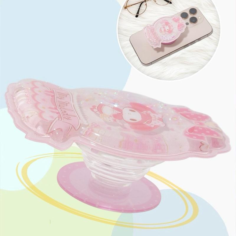 【台灣現貨🎁J&E比選物店】正版 三麗鷗 壓克力 可伸縮 手機 氣囊支架 手機支架 懶人手機架 手機支撐架 手機氣囊支架-細節圖5