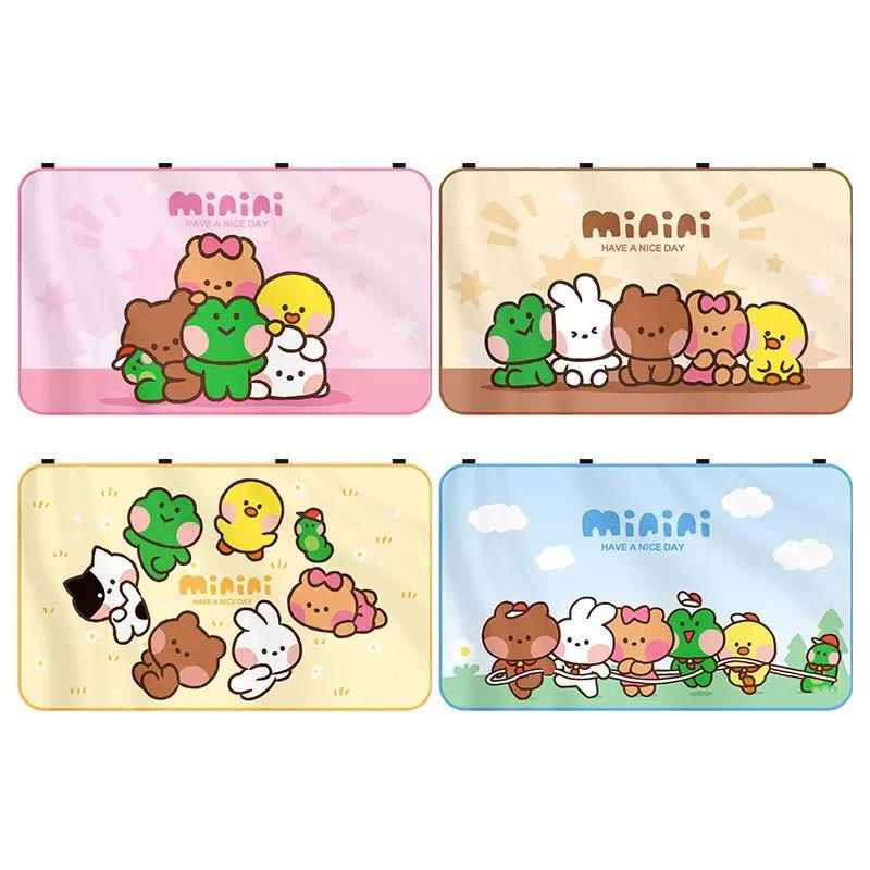 【台灣現貨🎁J&E比選物店】正版 LINE 磁吸 車用窗簾 防曬窗簾 車窗簾 遮陽隔熱 車用 窗簾 夏日窗簾 遮陽窗簾-細節圖2