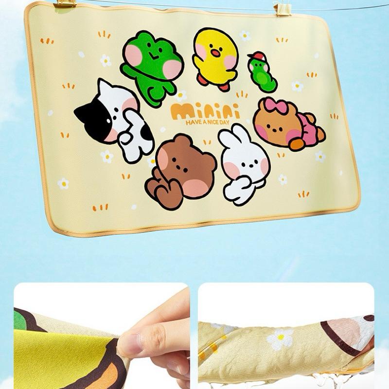 【台灣現貨🎁J&E比選物店】正版 LINE 磁吸 車用窗簾 防曬窗簾 車窗簾 遮陽隔熱 車用 窗簾 夏日窗簾 遮陽窗簾-細節圖7