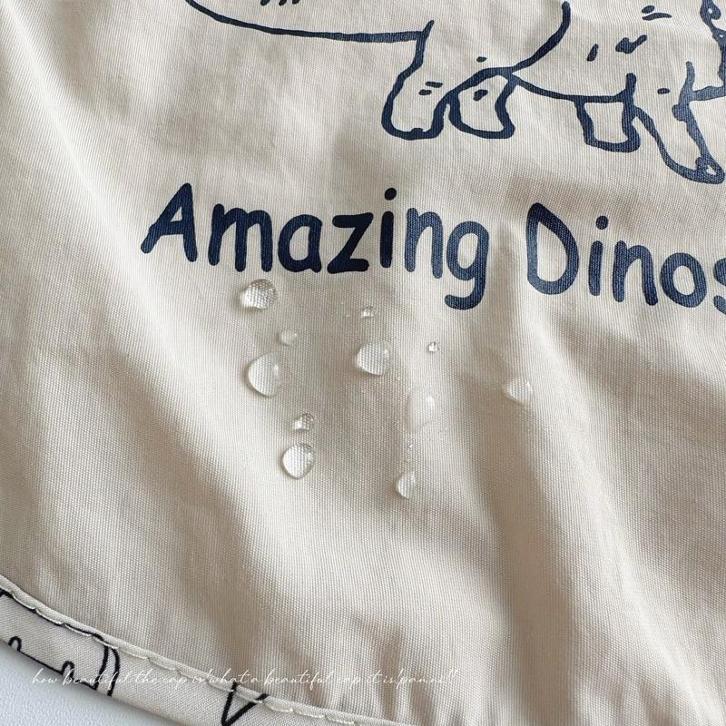 【台灣現貨🎁J&E比選物店】 恐龍 夏日 兒童 遮陽帽 帽子 防曬帽 防水 防曬 護頸 漁夫帽-細節圖8