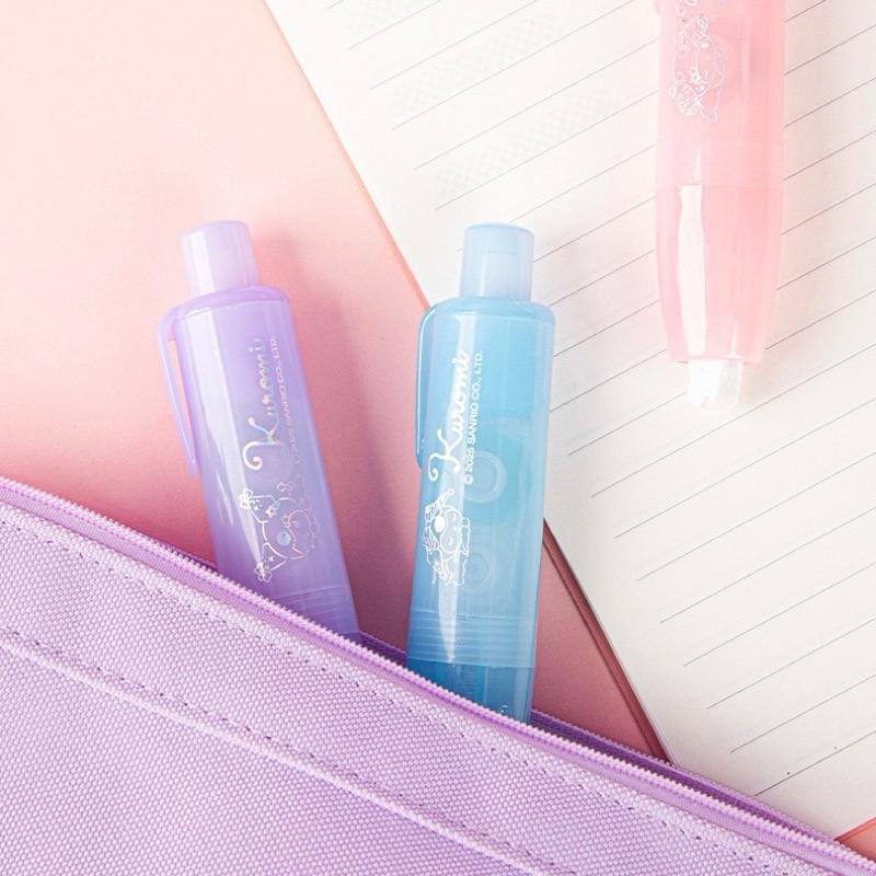 【台灣現貨🎁J&E比選物店】正版 三麗鷗 按動 點點膠 雙面膠 無痕雙面膠 固體膠 修正帶式 速乾 無痕 雙面膠帶-細節圖7