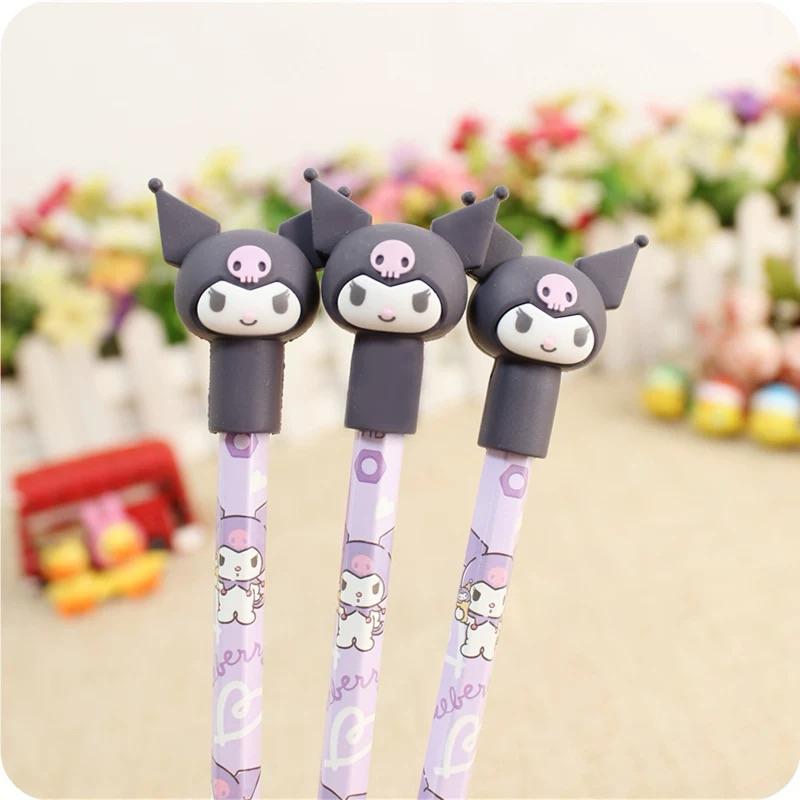 【台灣現貨🎁J&E比選物店】正版 三麗鷗 庫洛米 鉛筆帽 筆帽 鉛筆延長器 鉛筆保護套 鉛筆蓋 鉛筆保護蓋 筆蓋 酷洛米-細節圖3