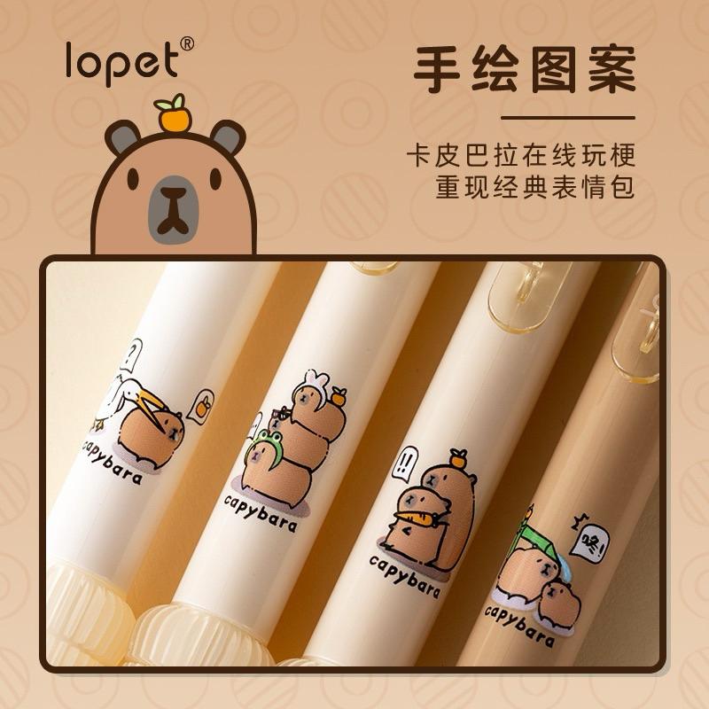 【台灣現貨🎁J&E比選物店】 卡皮巴拉 0.5mm 自動鉛筆 書籤 解壓軟握 鉛筆 軟握 筆 筆類 文具-細節圖4