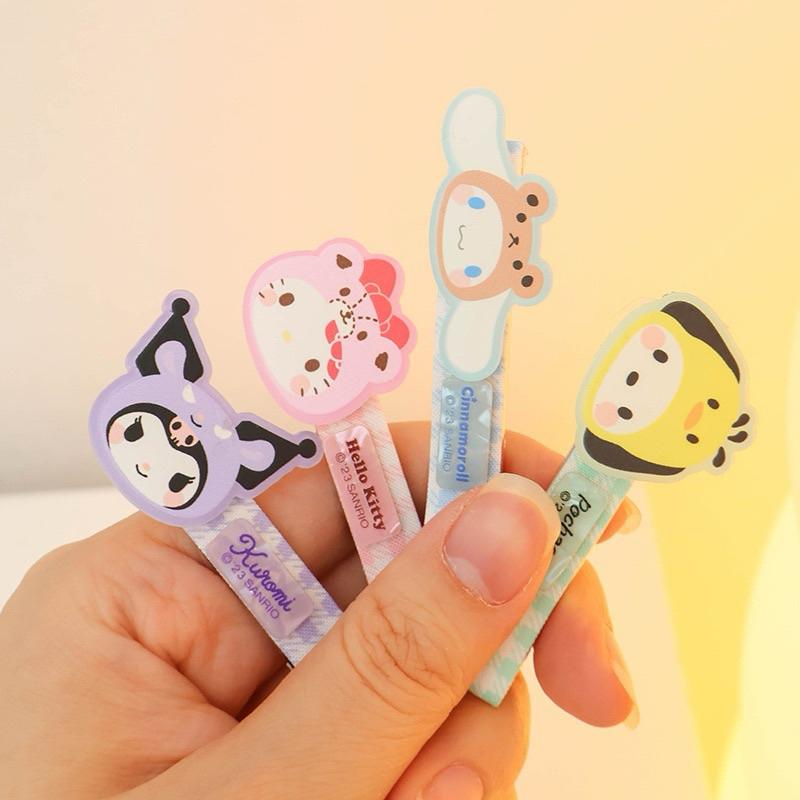 【台灣現貨🎁J&E比選物店】 正版 三麗鷗 可愛 蝴蝶結 頭飾 飾品 兒童髮飾 酷洛米 庫洛米 髮繩 髮夾 髮圈-細節圖3