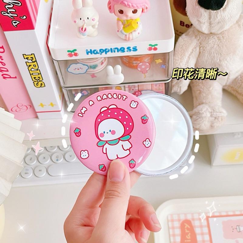 【台灣現貨🎁J&E比選物店】 小鏡子 可愛卡通 可攜式鏡子 化妝鏡 鏡子-細節圖9
