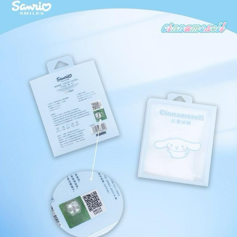 【台灣現貨🎁J&E比選物店】正版 三麗鷗 兒童 防曬冰絲袖套 防曬袖套 涼感袖套 冰絲袖套 袖套 戶外防曬 防紫外線-細節圖9