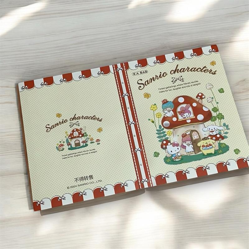 【台灣現貨🎁J&E比選物店】正版 三麗鷗 四宮格 80卡位 卡冊 卡片 卡牌 收納冊 收藏冊 集卡冊-細節圖2