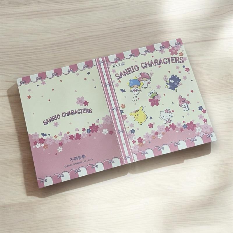 【台灣現貨🎁J&E比選物店】正版 三麗鷗 四宮格 80卡位 卡冊 卡片 卡牌 收納冊 收藏冊 集卡冊-細節圖3