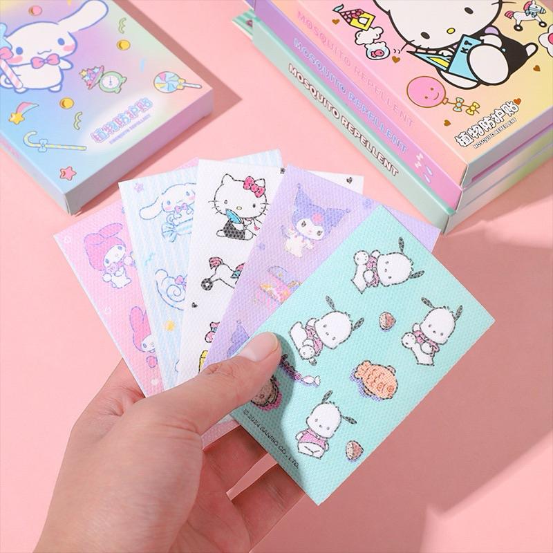 【台灣現貨🎁J&E比選物店】正版 三麗鷗 66貼 36貼 防蚊貼 精油貼 不含DEET 植物精油 嬰幼兒友善 防蚊 驅蚊-細節圖6