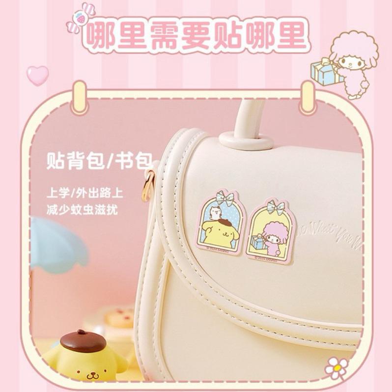 【台灣現貨🎁J&E比選物店】正版 三麗鷗 18貼 精油貼 不含DEET 植物精油 母嬰友善 防蚊 防蚊貼 驅蚊 2入1組-細節圖6