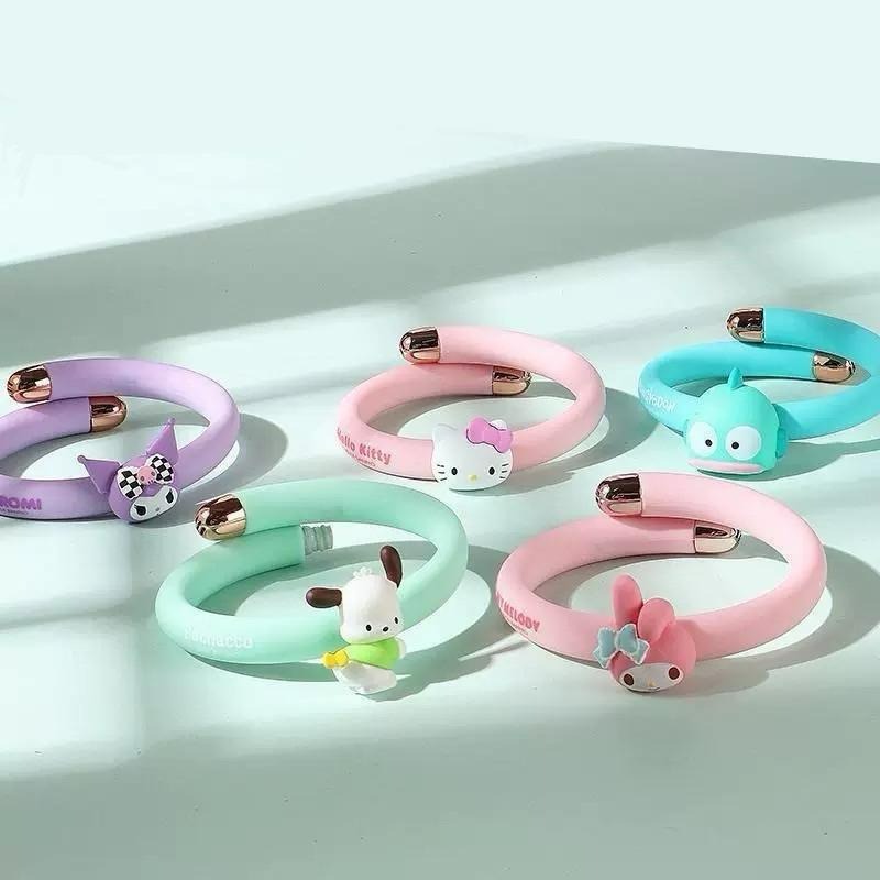 【台灣現貨🎁J&E比選物店】正版 三麗鷗 2025新款 防蚊手環 驅蚊手環 植物精油 不含DEET 防蚊 驅蚊 精油驅蚊-細節圖6