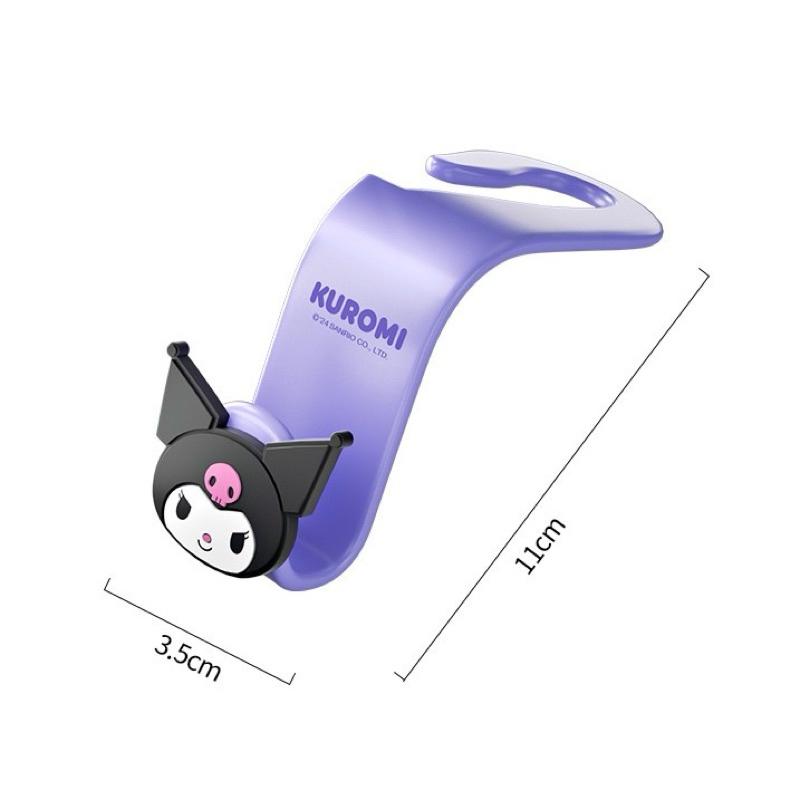 【台灣現貨🎁J&E比選物店】正版 三麗鷗 車用掛勾 掛勾 免黏貼掛勾 車載掛勾 車用 耐重掛勾 收納 單頭掛勾 雙頭掛勾-細節圖9