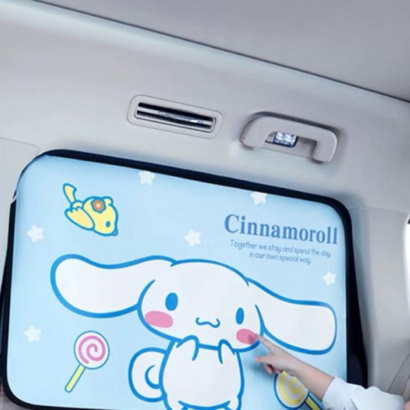 【台灣現貨🎁J&E比選物店】正版 三麗鷗 磁吸 車用窗簾 防曬窗簾 車窗簾 遮陽隔熱 車用 窗簾 夏日窗簾 遮陽窗簾-細節圖2