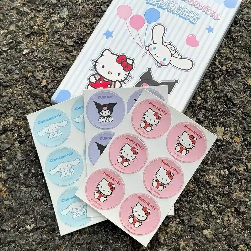 【台灣現貨🎁J&E比選物店】正版 三麗鷗 PU材質 36貼 防蚊貼 精油貼 不含DEET 植物精油 母嬰友善 防蚊 驅蚊-細節圖2