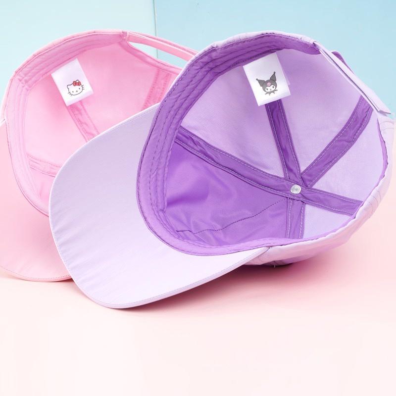 【台灣現貨🎁J&E比選物店】正版 三麗鷗 兒童 童帽 鴨舌帽 帽子 遮陽帽 防曬 三麗鷗帽子 三麗鷗鴨舌帽 三麗鷗防曬帽-細節圖3