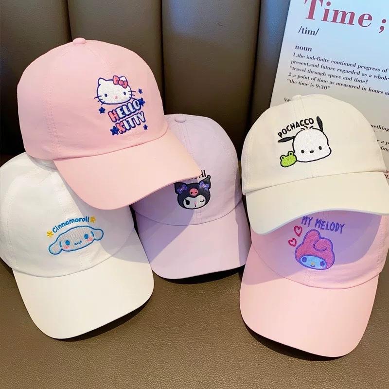 【台灣現貨🎁J&E比選物店】正版 三麗鷗 兒童 童帽 鴨舌帽 帽子 遮陽帽 防曬 三麗鷗帽子 三麗鷗鴨舌帽 三麗鷗防曬帽-細節圖5