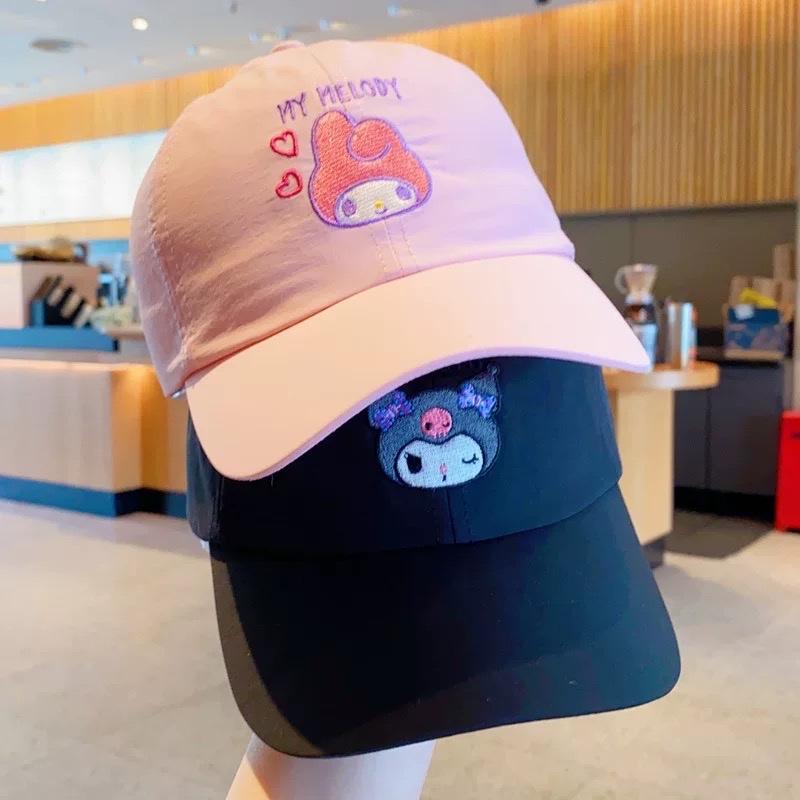 【台灣現貨🎁J&E比選物店】正版 三麗鷗 兒童 童帽 鴨舌帽 帽子 遮陽帽 防曬 三麗鷗帽子 三麗鷗鴨舌帽 三麗鷗防曬帽-細節圖8
