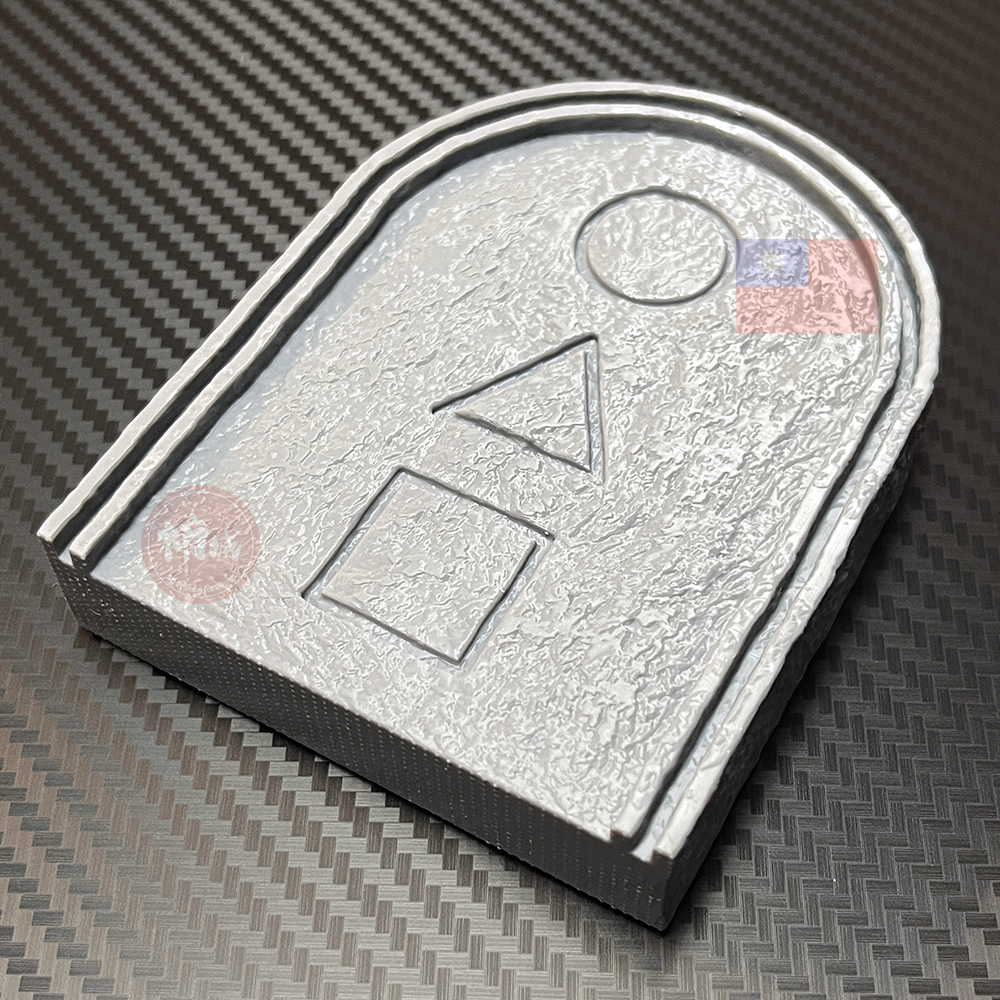 現貨 魷魚遊戲2 打碑石 獨家實心仿石紋理 小遊戲 聚會 尾牙 韓國童玩 生日禮物 臺灣3D列印設計-細節圖2