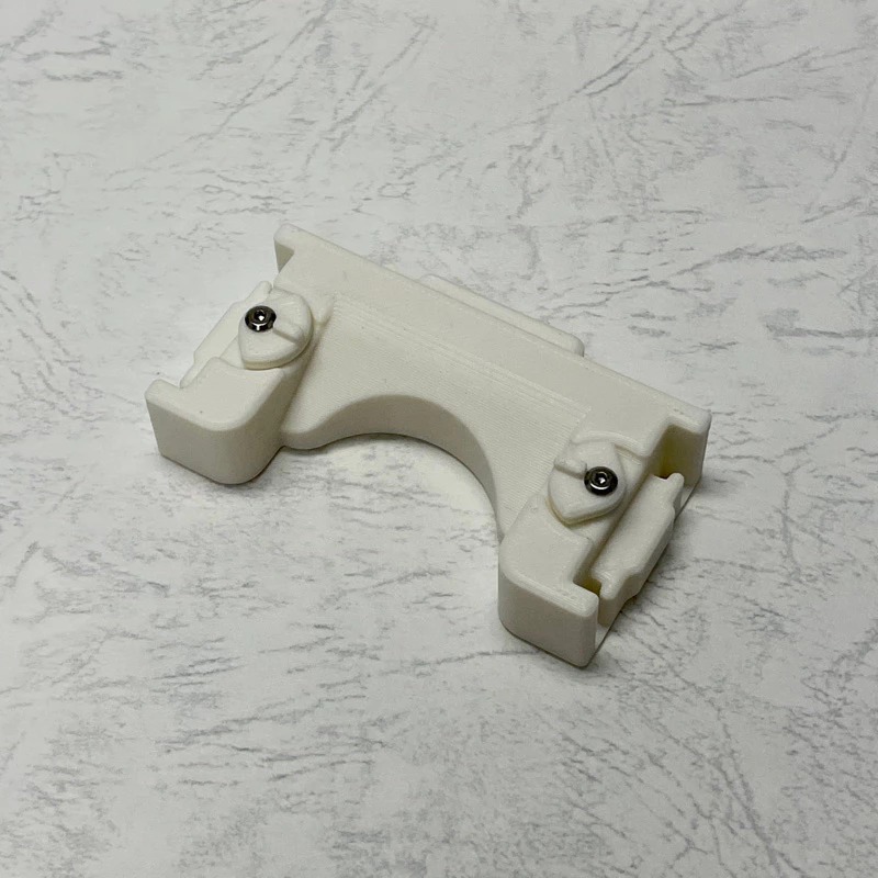 戰鬥陀螺X 雙重 旋風發射器 簡易轉接座 邊緣人 練習 實驗 雙發射器 軸心 3D列印-規格圖3