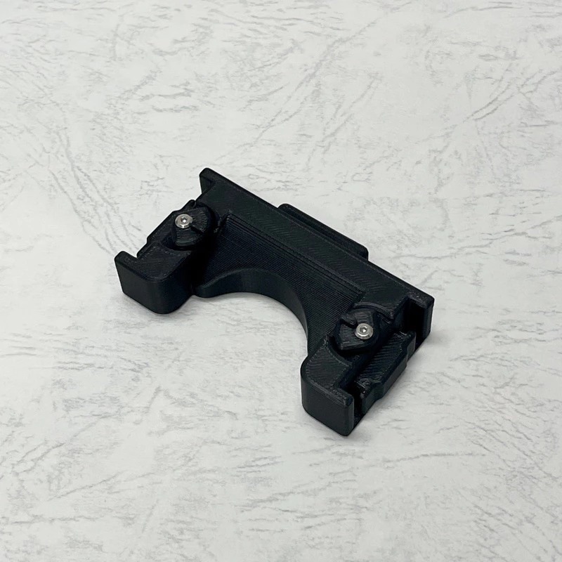 3D列印 戰鬥陀螺X 雙重 旋風發射器 簡易轉接座 邊緣人 練習 實驗 雙發射器 軸心-規格圖3