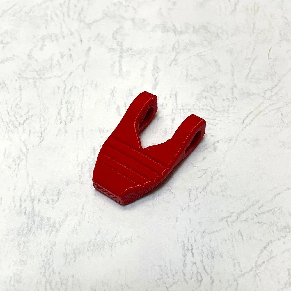 安全小軟柄 戰鬥陀螺X X世代 旋風發射器專用 軟質TPU 安全 小拉柄 小朋友適用 減緩回收速度 3D列印-規格圖4