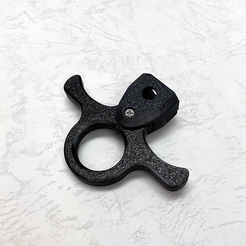 軟質拉柄 3D列印 戰鬥陀螺X X世代 旋風發射器 專用 軟質 安全 拉柄 小朋友適用 減緩回收速度 輔助握-規格圖4