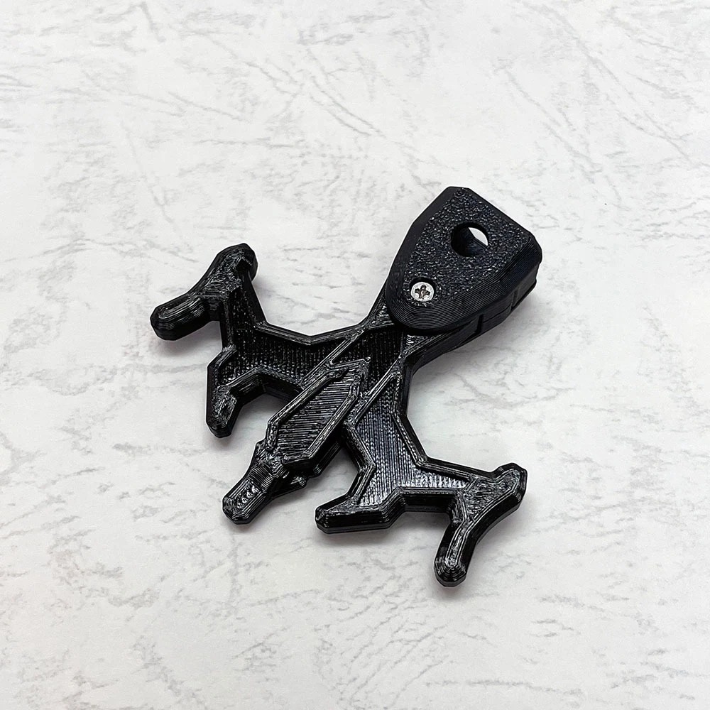 軟質拉柄 3D列印 戰鬥陀螺X X世代 旋風發射器 專用 軟質 安全 拉柄 小朋友適用 減緩回收速度 輔助握-規格圖4