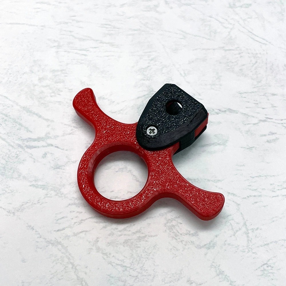 軟質拉柄 3D列印 戰鬥陀螺X X世代 旋風發射器 專用 軟質 安全 拉柄 小朋友適用 減緩回收速度 輔助握-規格圖4