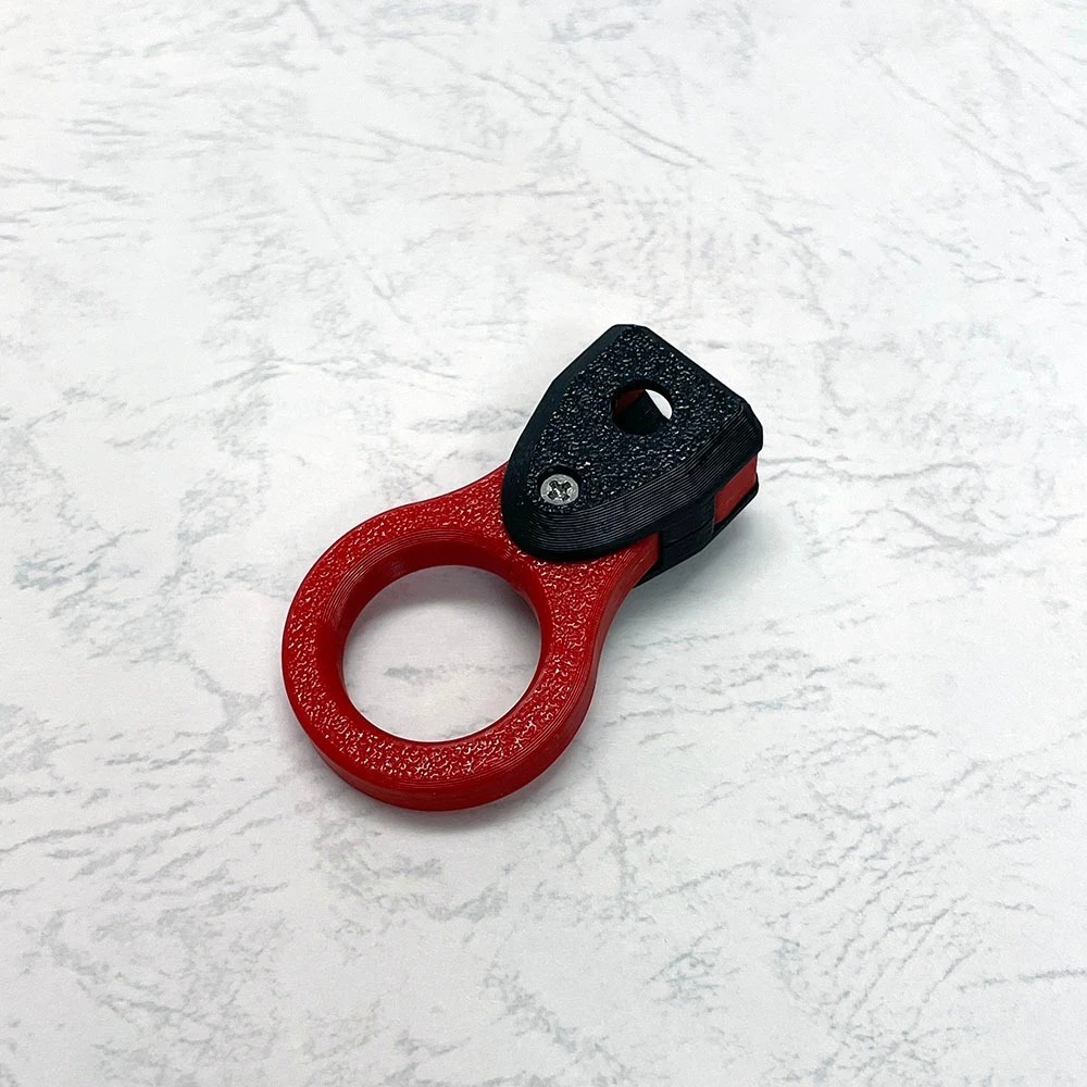 軟質拉柄 3D列印 戰鬥陀螺X X世代 旋風發射器 專用 軟質 安全 拉柄 小朋友適用 減緩回收速度 輔助握-規格圖4