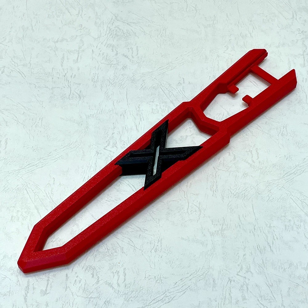 戰鬥陀螺X X世代 旋風發射器 三色 旋風劍 配件 讓你看起來就很厲害 3D列印-規格圖3