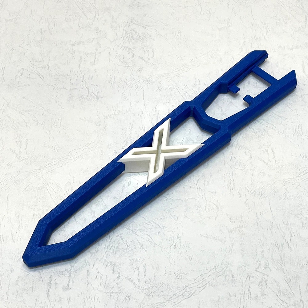 戰鬥陀螺X X世代 旋風發射器 三色 旋風劍 配件 讓你看起來就很厲害 3D列印-規格圖3