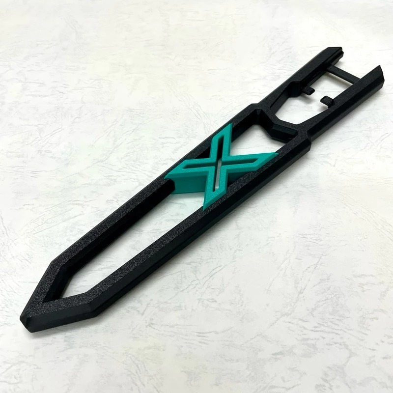 戰鬥陀螺X X世代 旋風發射器 三色 旋風劍 配件 讓你看起來就很厲害 3D列印-規格圖3