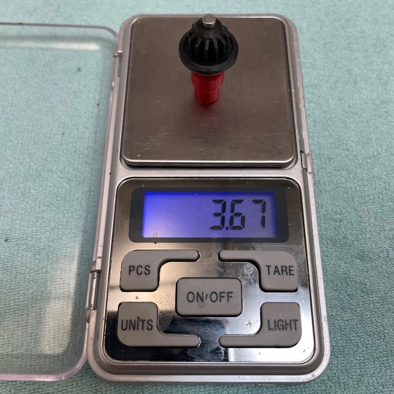 紅黑軸 戰鬥陀螺X X世代 金屬 軸心 攻擊 細F軸 不鏽鋼材質 3D列印-細節圖2