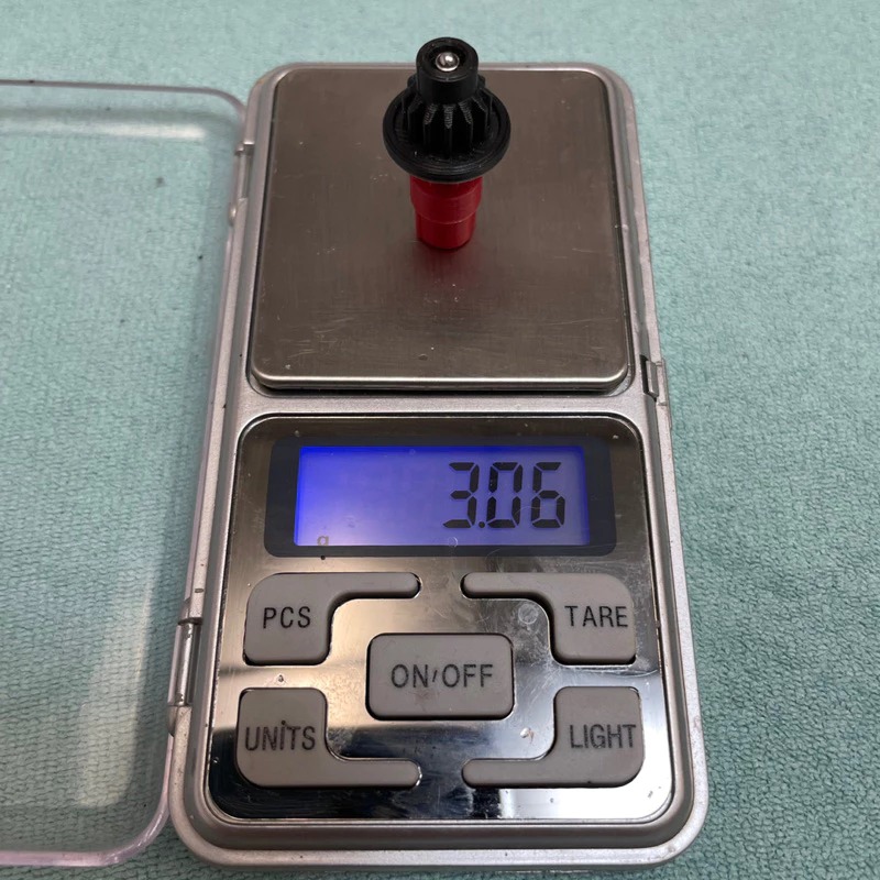 3D列印 紅黑軸 戰鬥陀螺X X世代 金屬 軸心 平衡 P軸 彈性圓頭-細節圖2