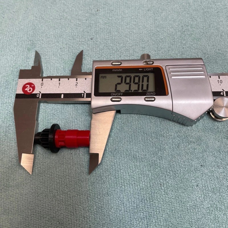 紅黑軸 戰鬥陀螺X X世代 金屬 軸心 平衡 U軸 彈性圓頭 3D列印-細節圖3