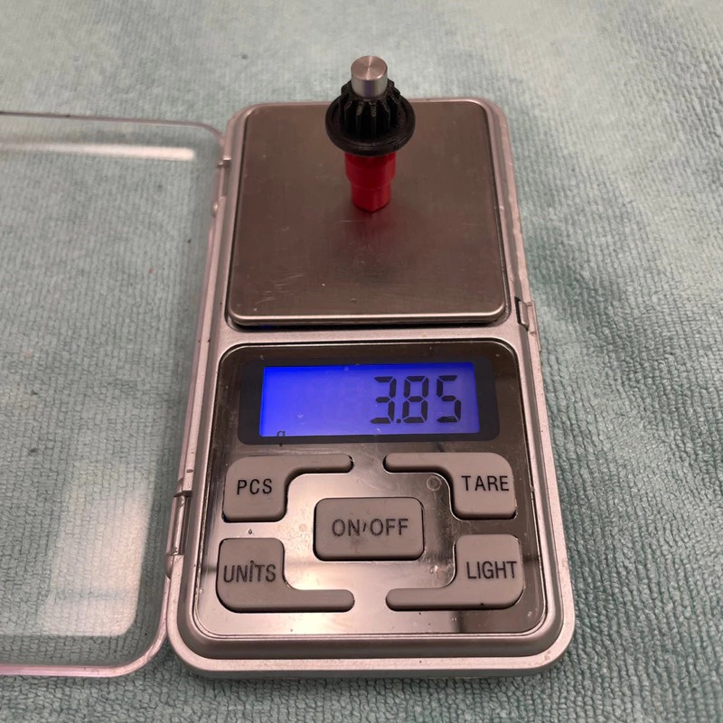 3D列印 紅黑軸 戰鬥陀螺X X世代 金屬 軸心 攻擊 F軸 不鏽鋼精密頭-細節圖2