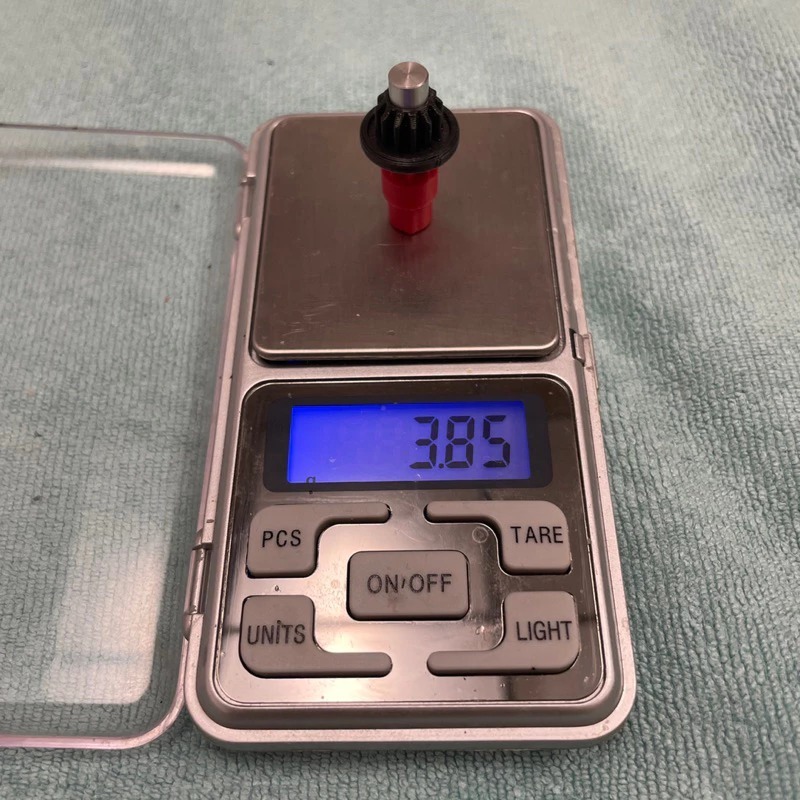 紅黑軸 戰鬥陀螺X X世代 金屬 軸心 攻擊 F軸 不鏽鋼精密頭 3D列印-細節圖2