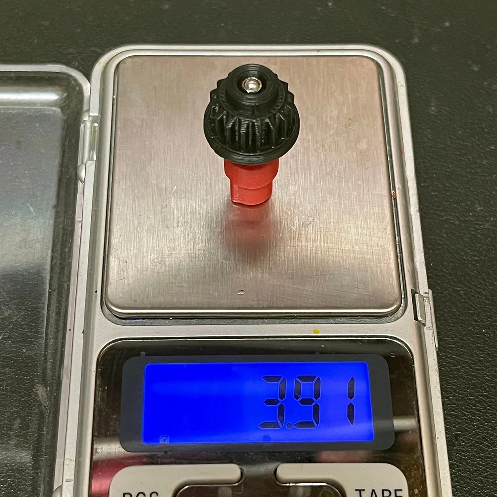 紅黑軸 戰鬥陀螺X X世代 金屬 軸心 攻擊 軸心 Z軸 彈性圓頭軸 3D列印-細節圖2