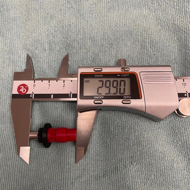 紅黑軸 戰鬥陀螺X X世代 金屬 10齒軸心 攻擊 R軸 不鏽鋼精密頭 3D列印-細節圖3