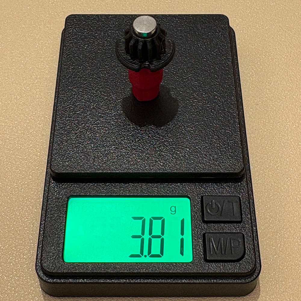 紅黑軸 戰鬥陀螺X X世代 金屬 軸心 攻擊 UF軸 不鏽鋼精密頭 3D列印-細節圖2