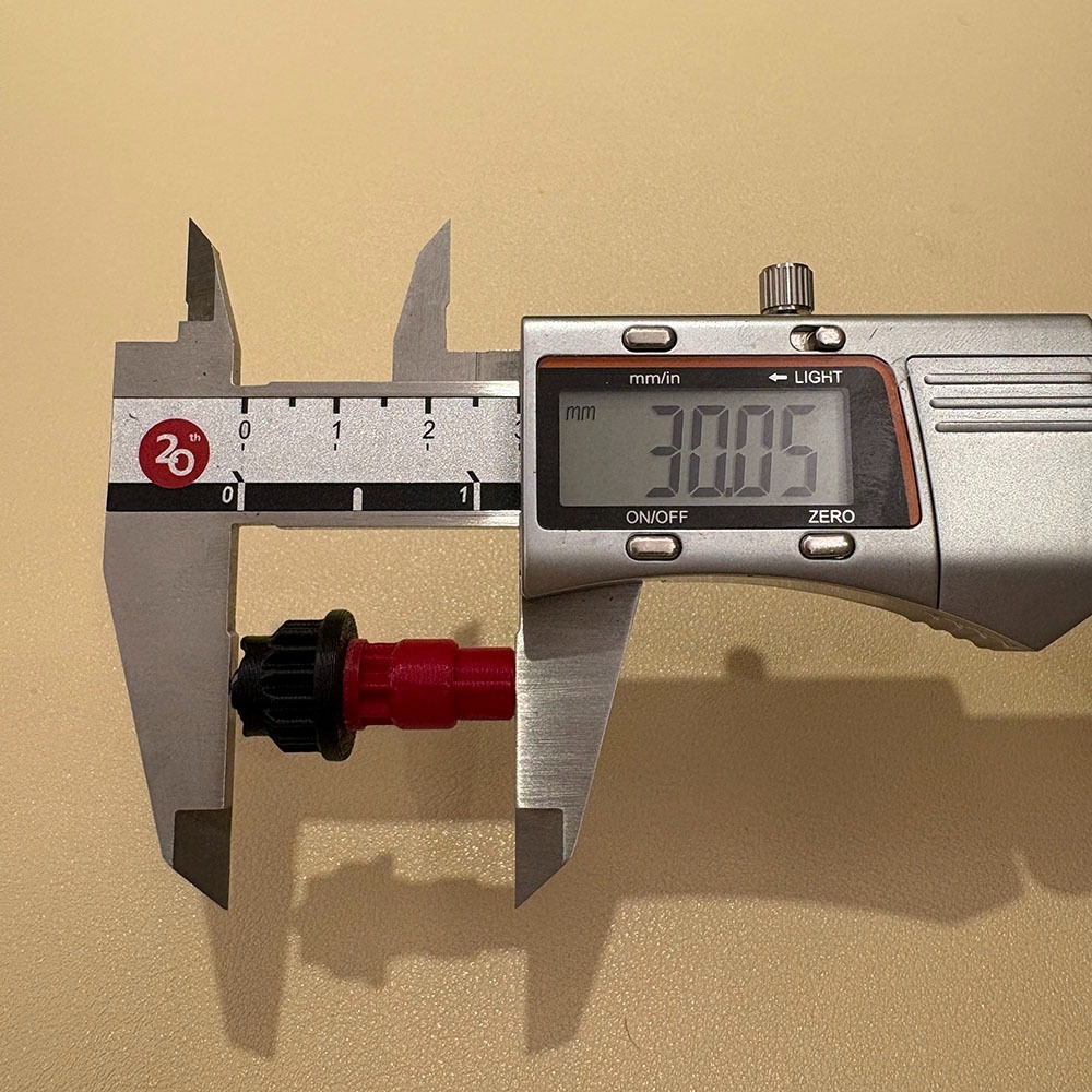 紅黑軸 戰鬥陀螺X X世代 金屬 軸心 持久 WB軸 彈性滾珠軸 3D列印-細節圖3