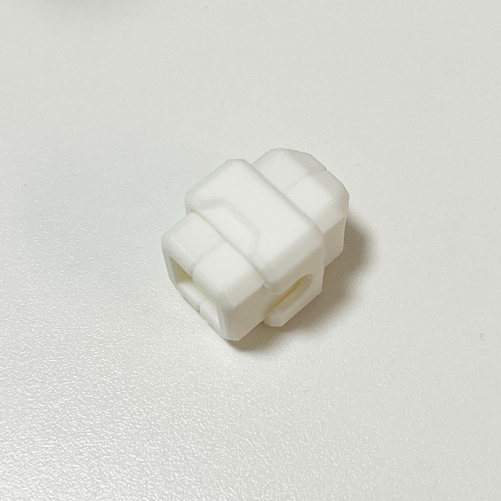 旋轉式軟質拉柄 黑白 拉條專用 戰鬥陀螺X X世代 UX-09長形拉條 專用 拉柄 拉條轉換器 發射器 改造 簡單安裝-規格圖7