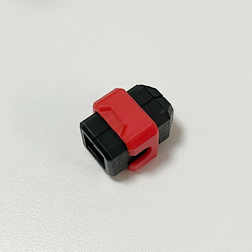 旋轉式軟質拉柄 黑白 拉條專用 戰鬥陀螺X X世代 UX-09長形拉條 專用 拉柄 拉條轉換器 發射器 改造 簡單安裝-規格圖7