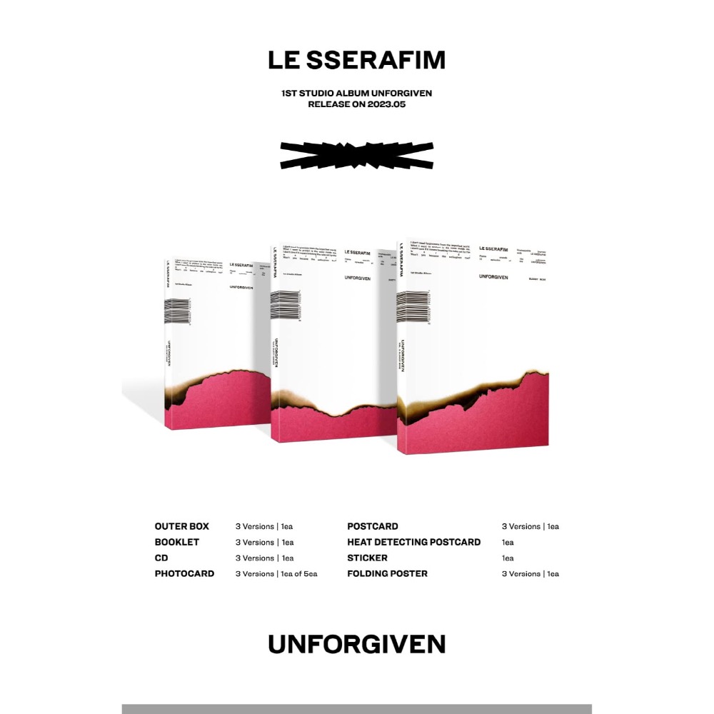 Le sserafim 未拆專-規格圖2