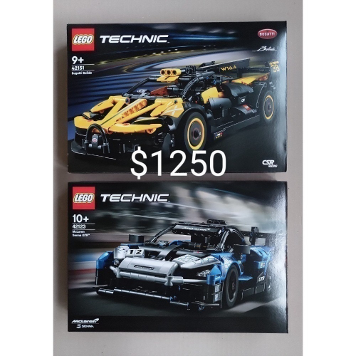 山繆顏Lego 42151 黃Bugatti