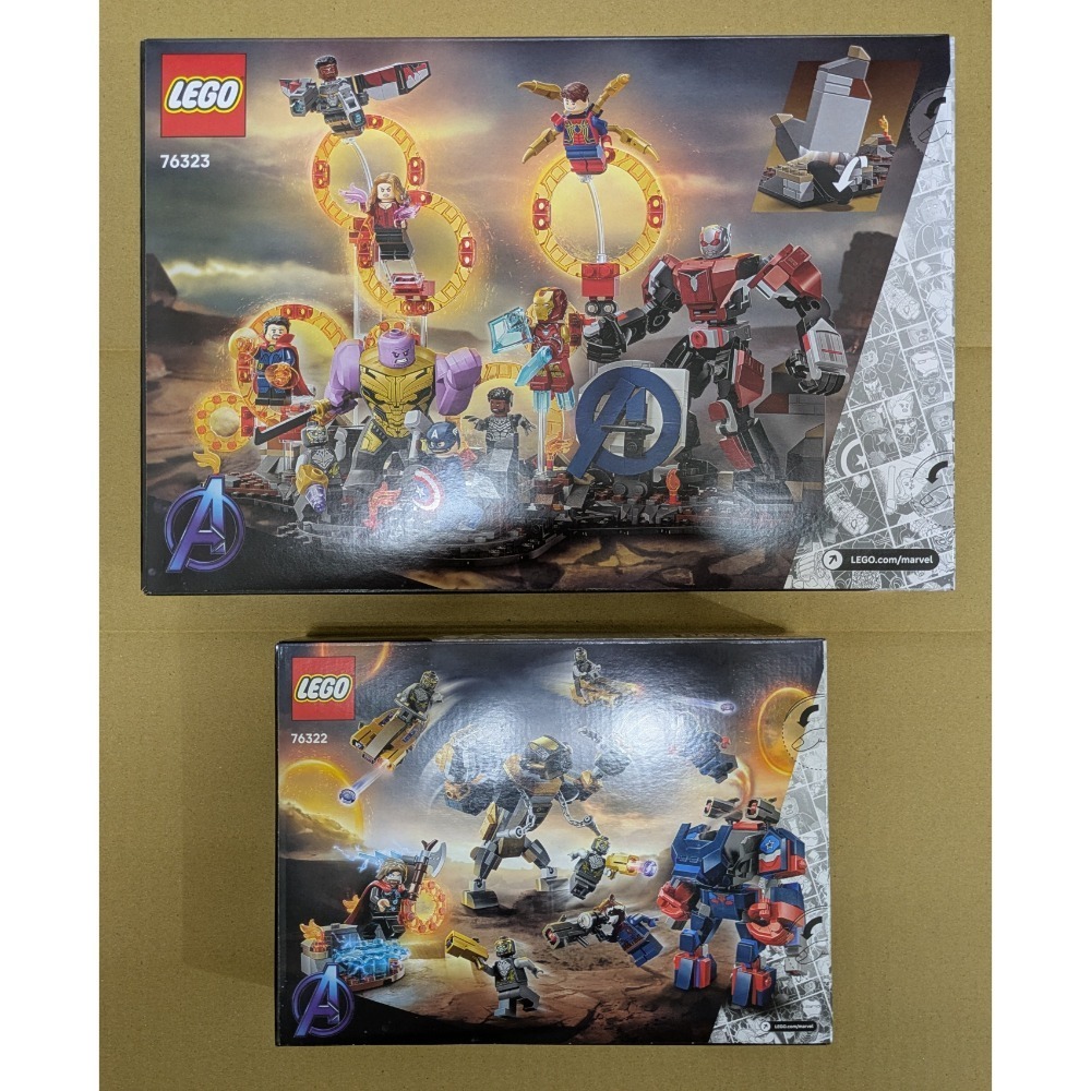 山繆顏Lego 76322 + 76323 漫威終局之戰-細節圖2