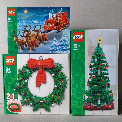 山繆顏Lego 40426 聖誕花圈